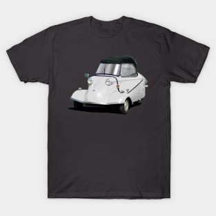 Messerschmitt bubble car in white T-Shirt